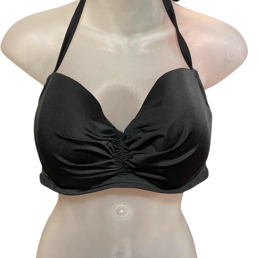Bikini top smart & Sexy 36DD black underwire swim bikini top